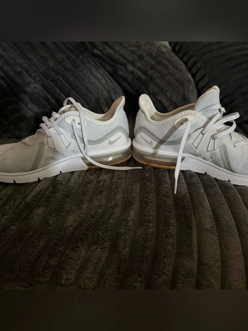 Nike Air Max Sequent 3 Pure Platinum Running Shoes Sneakers Women’s Size 9.5